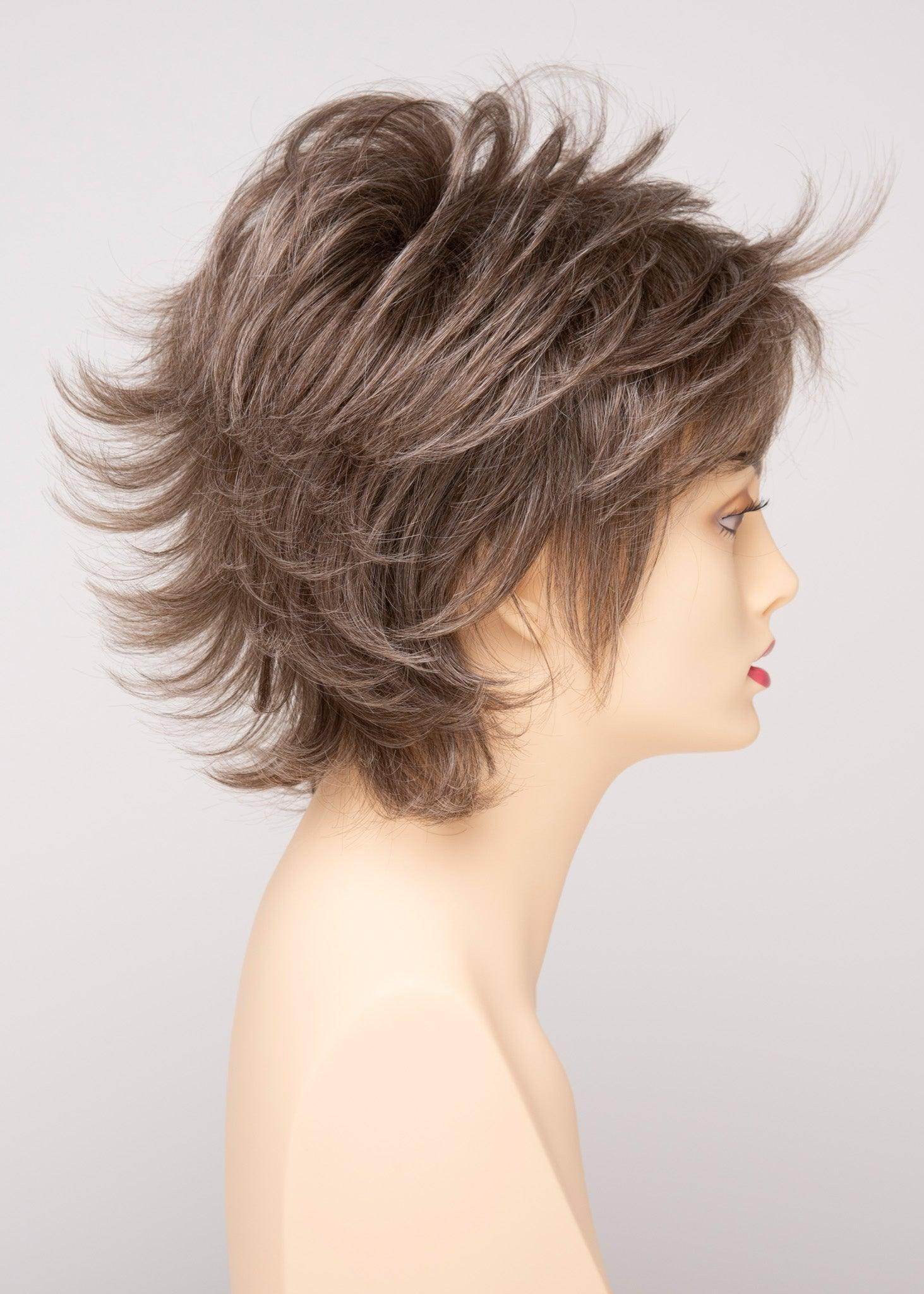 Aria | EnvyHair Human/Synthetic Blend Wig | Open Cap Construction | Envy Alan Eaton | Dark Blonde | Envy Wig | Image Maker Wigs Online