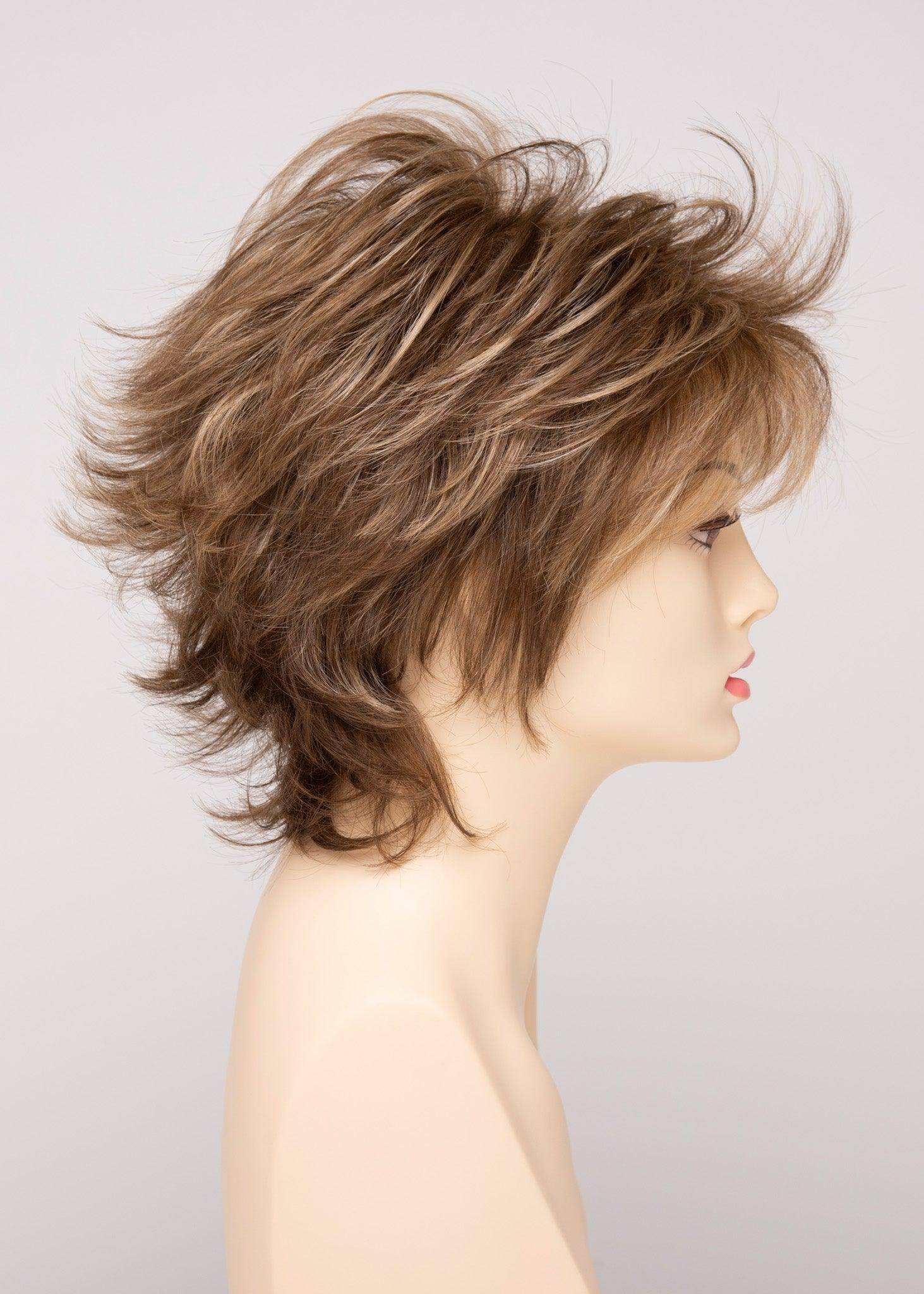 Aria | EnvyHair Human/Synthetic Blend Wig | Open Cap Construction | Envy Alan Eaton | Medium Grey | Envy Wig | Image Maker Wigs Online