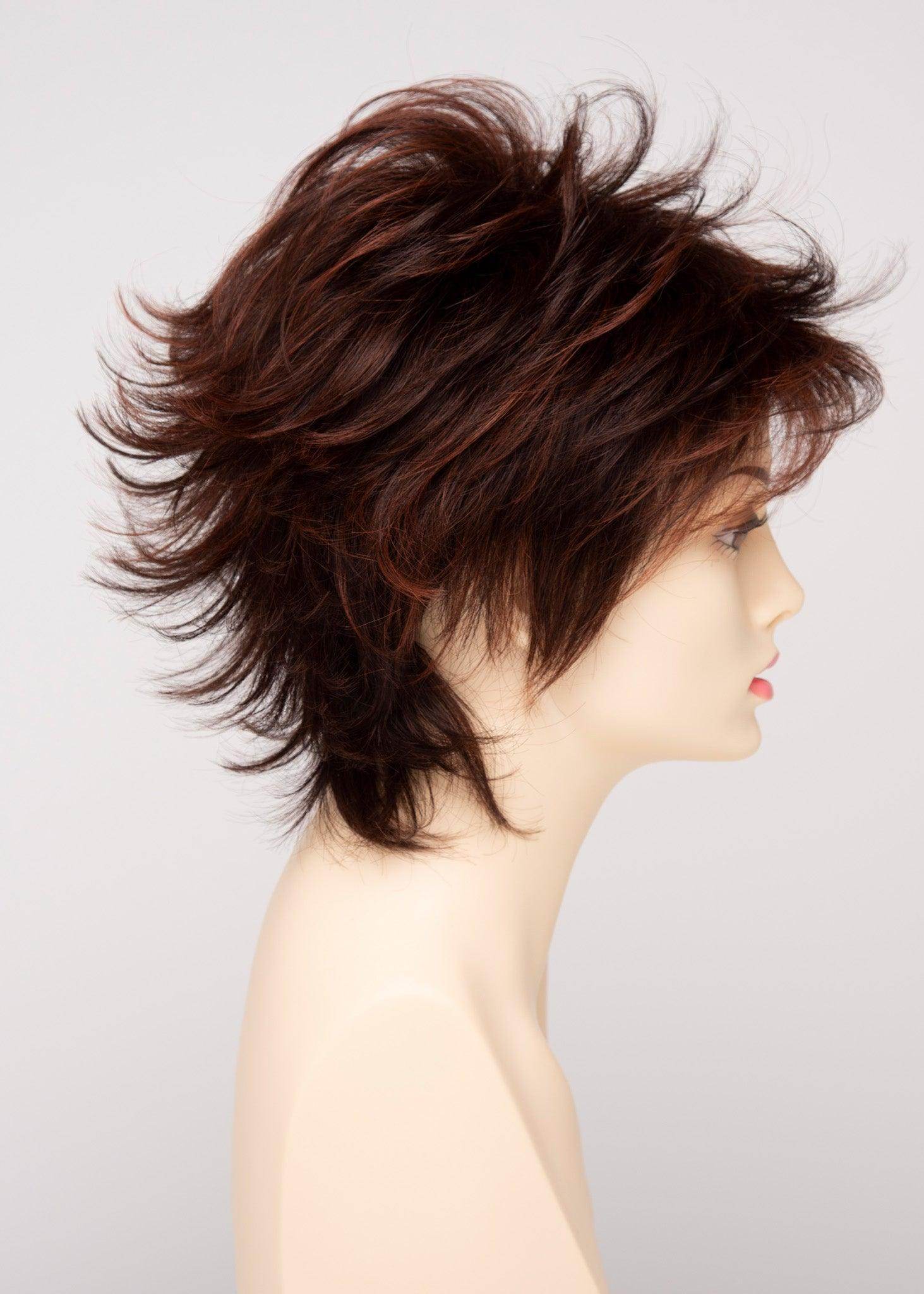Aria | EnvyHair Human/Synthetic Blend Wig | Open Cap Construction | Envy Alan Eaton | Dark Blonde | Envy Wig | Image Maker Wigs Online