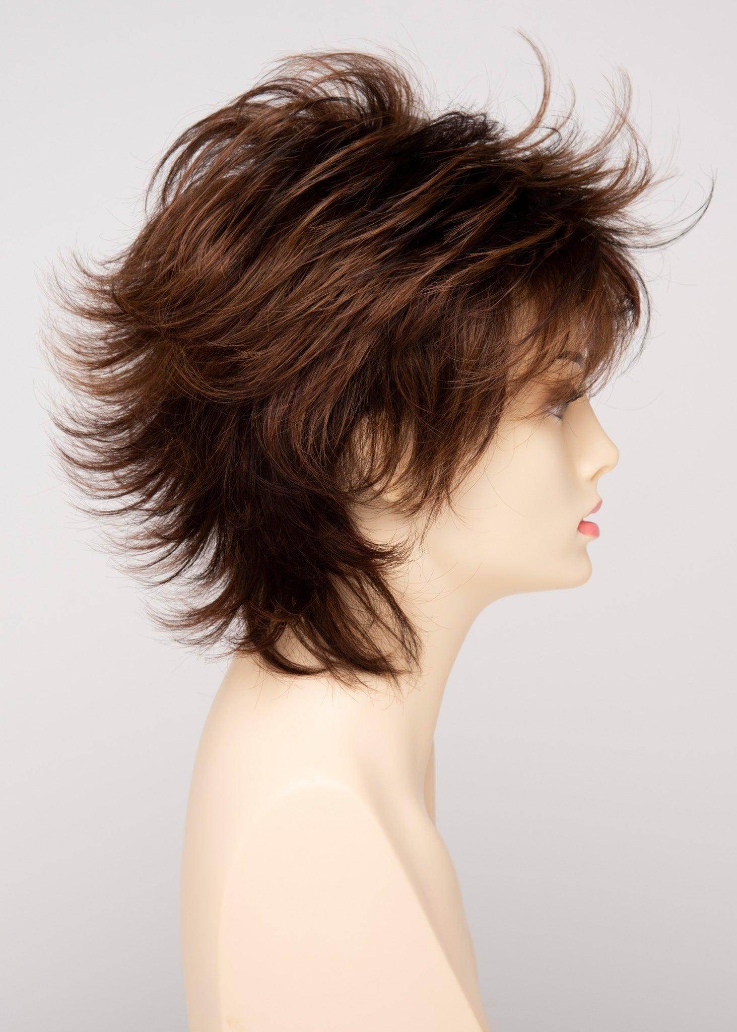 Aria | EnvyHair Human/Synthetic Blend Wig | Open Cap Construction | Envy Alan Eaton | Chocolate Cherry | Envy Wig | Image Maker Wigs Online