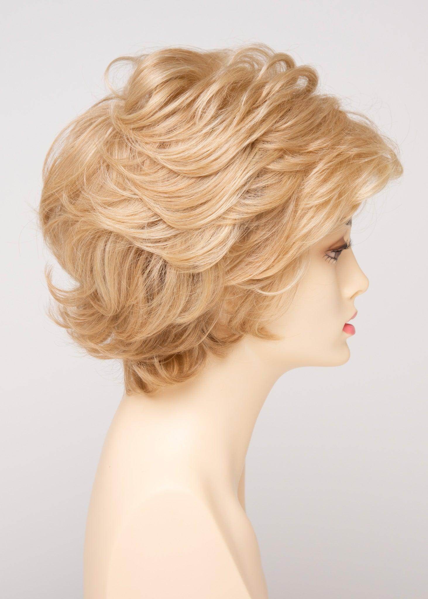 Aubrey | Mono Top Hand-Tied Wig | 30/70 Human Hair Blend | Envy | Medium Blonde | Envy Wig | Image Maker Wigs Online
