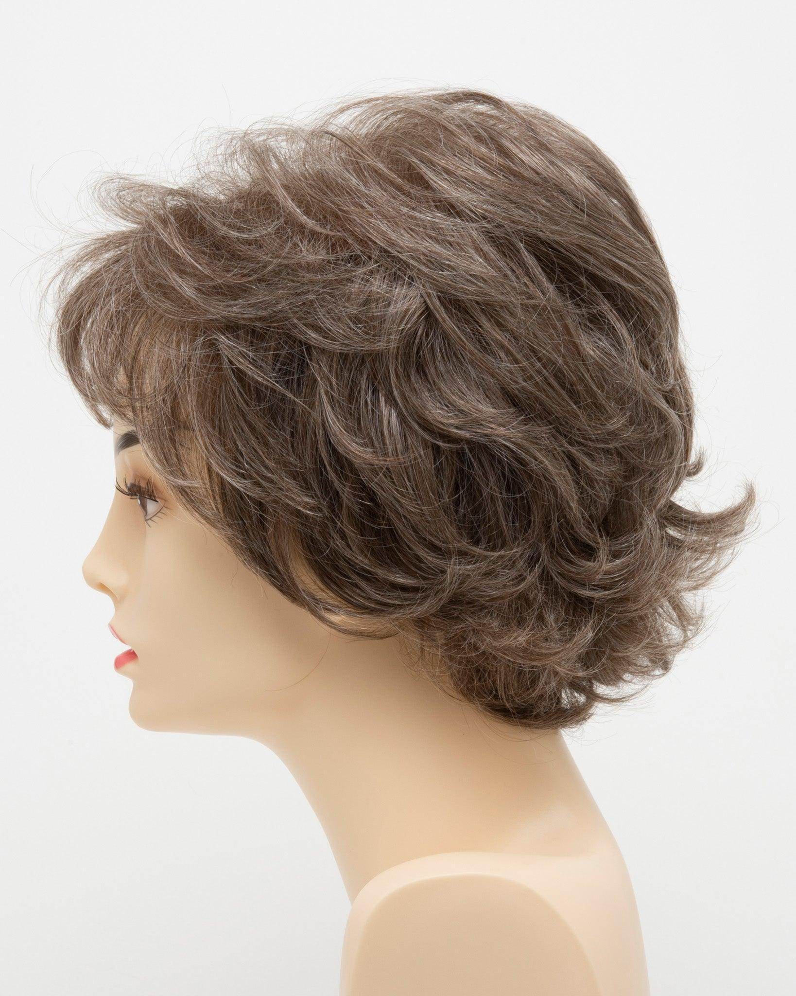 Aubrey | Mono Top Hand-Tied Wig | 30/70 Human Hair Blend | Envy | Medium Brown | Envy Wig | Image Maker Wigs Online