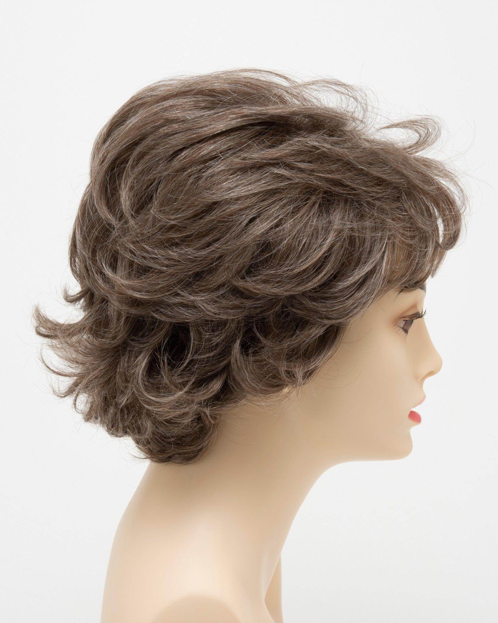 Aubrey | Mono Top Hand-Tied Wig | 30/70 Human Hair Blend | Envy | Medium Brown | Envy Wig | Image Maker Wigs Online
