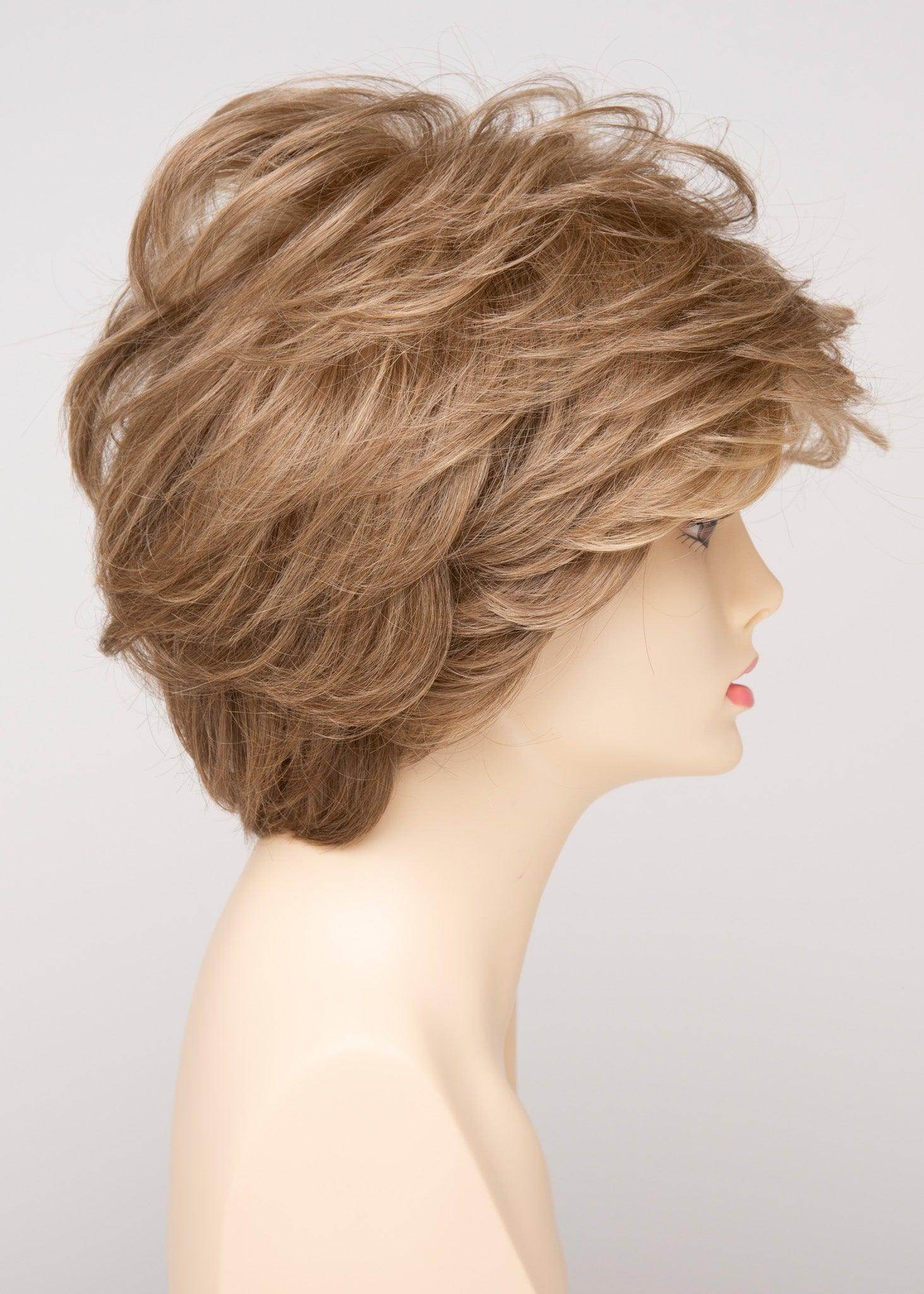 Aubrey | Mono Top Hand-Tied Wig | 30/70 Human Hair Blend | Envy | Ginger Cream | Envy Wig | Image Maker Wigs Online