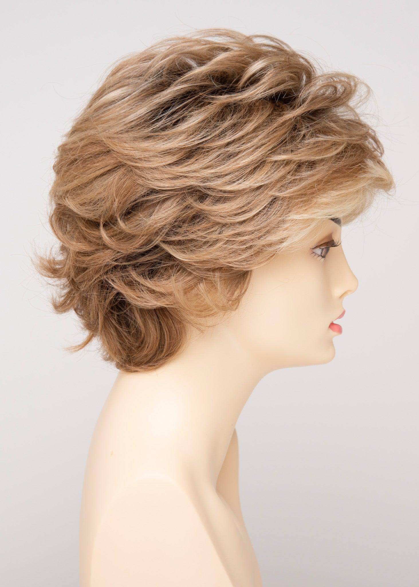 Aubrey | Mono Top Hand-Tied Wig | 30/70 Human Hair Blend | Envy | Sparkling Champagne | Envy Wig | Image Maker Wigs Online