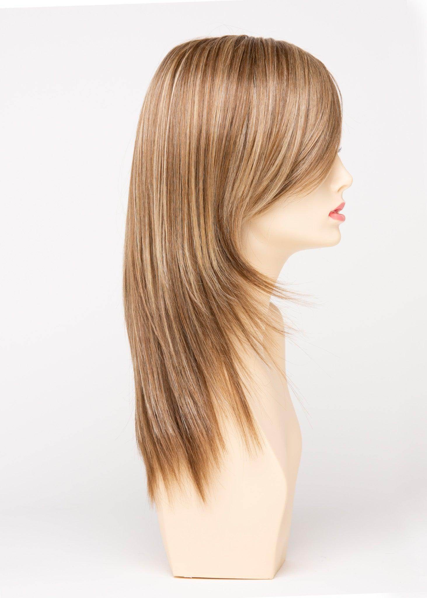 Ava | Mono Part Lace Front Wig | 30/70 Human Hair Blend | Envy | Ava-Cinnamon Raisin | Envy | Image Maker Wigs Online