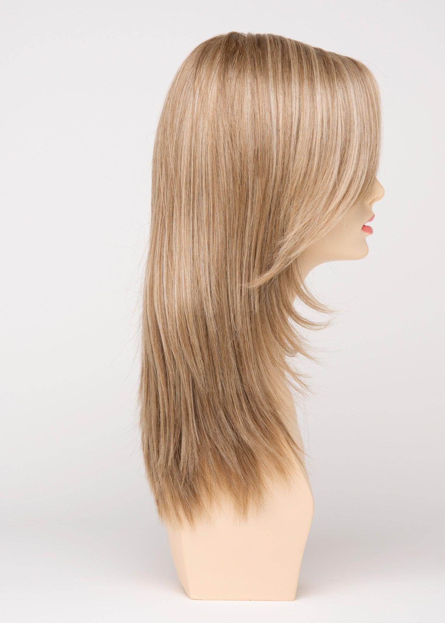 Ava | Mono Part Lace Front Wig | 30/70 Human Hair Blend | Envy | Ava-Ginger Cream | Envy | Image Maker Wigs Online