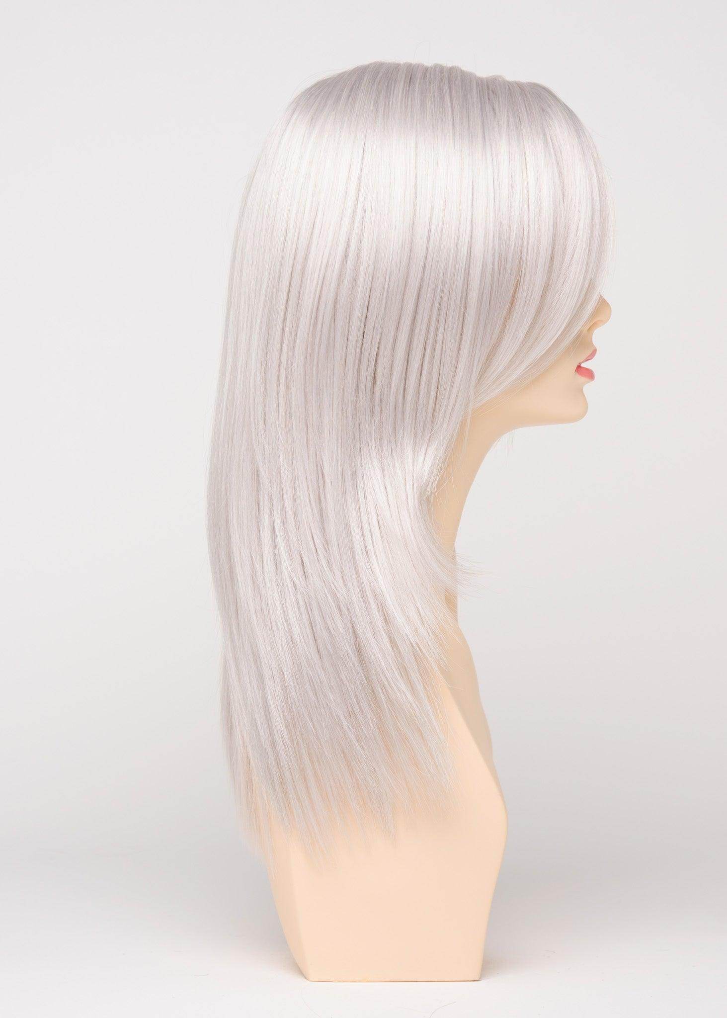 Ava | Mono Part Lace Front Wig | 30/70 Human Hair Blend | Envy | Ava-Light Grey | Envy | Image Maker Wigs Online