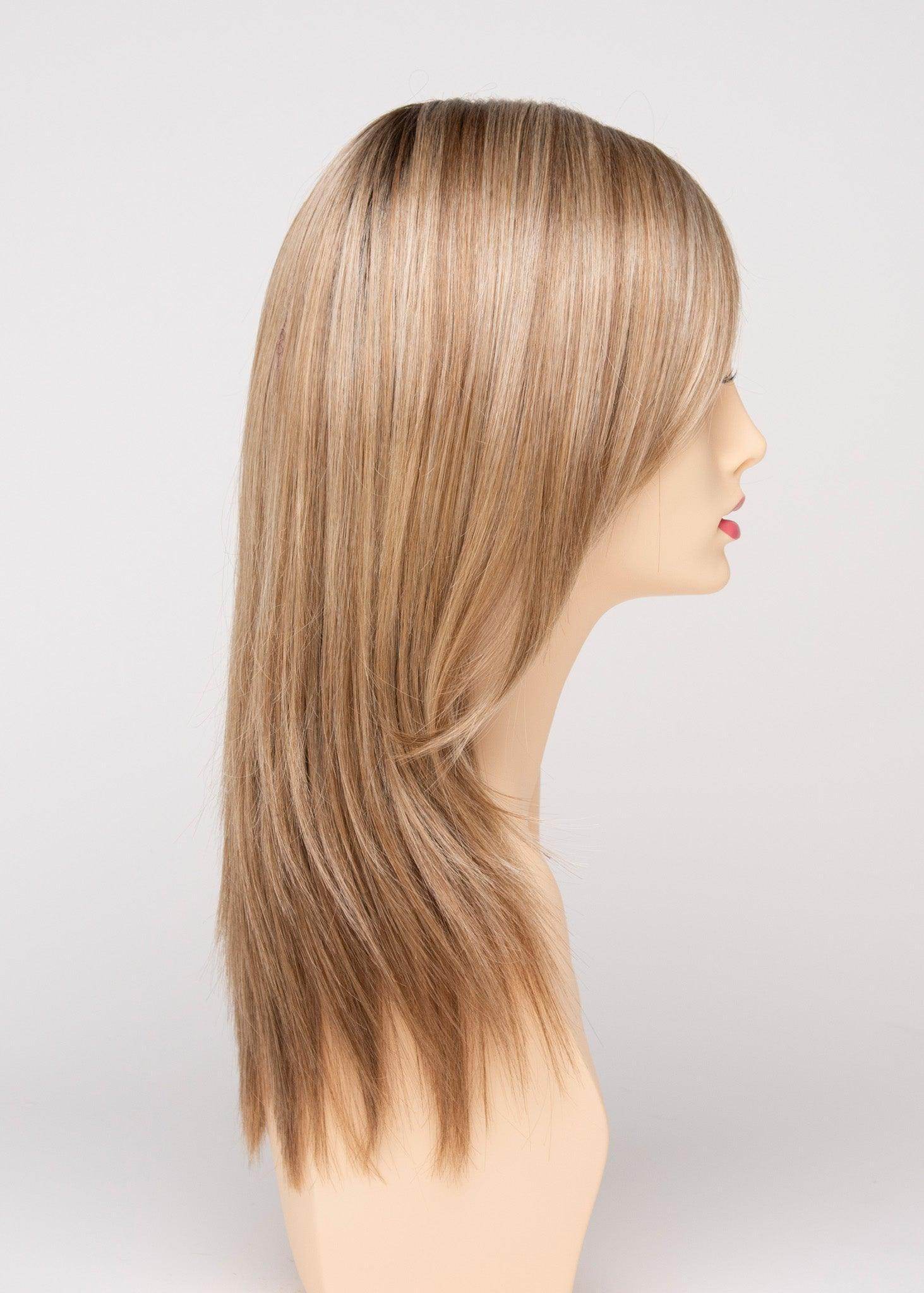 Ava | Mono Part Lace Front Wig | 30/70 Human Hair Blend | Envy | Ava-Sparkling Champagne | Envy | Image Maker Wigs Online