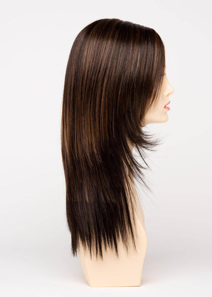 Ava | Mono Part Lace Front Wig | 30/70 Human Hair Blend | Envy | Ava-Amaretto & Cream | Envy | Image Maker Wigs Online