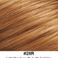 Accordion Chignon | 25B-26F Medium Gold Blonde with Light Blonde Highlights | Look of Love Hair Extension | Image Maker Wigs Online