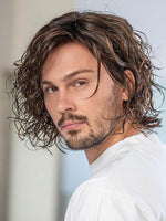 Brian | Brian | Men's Heat Friendly Mono Part Lace Front Synthetic Wig | Ellen Wille Average Large | Men's Heat Friendly Synthetic Wig by Ellen Wille | Image Maker Wigs Online