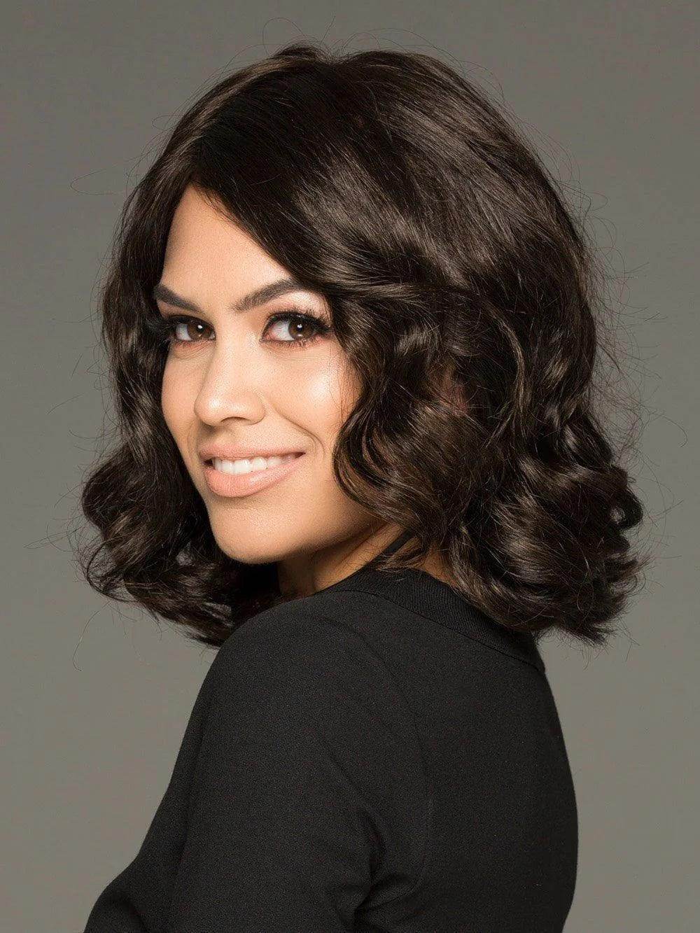 Brittaney | Mono Crown Lace Front Wig | Envy | Brittaney-Dark Brown | Envy Wig | Image Maker Wigs Online