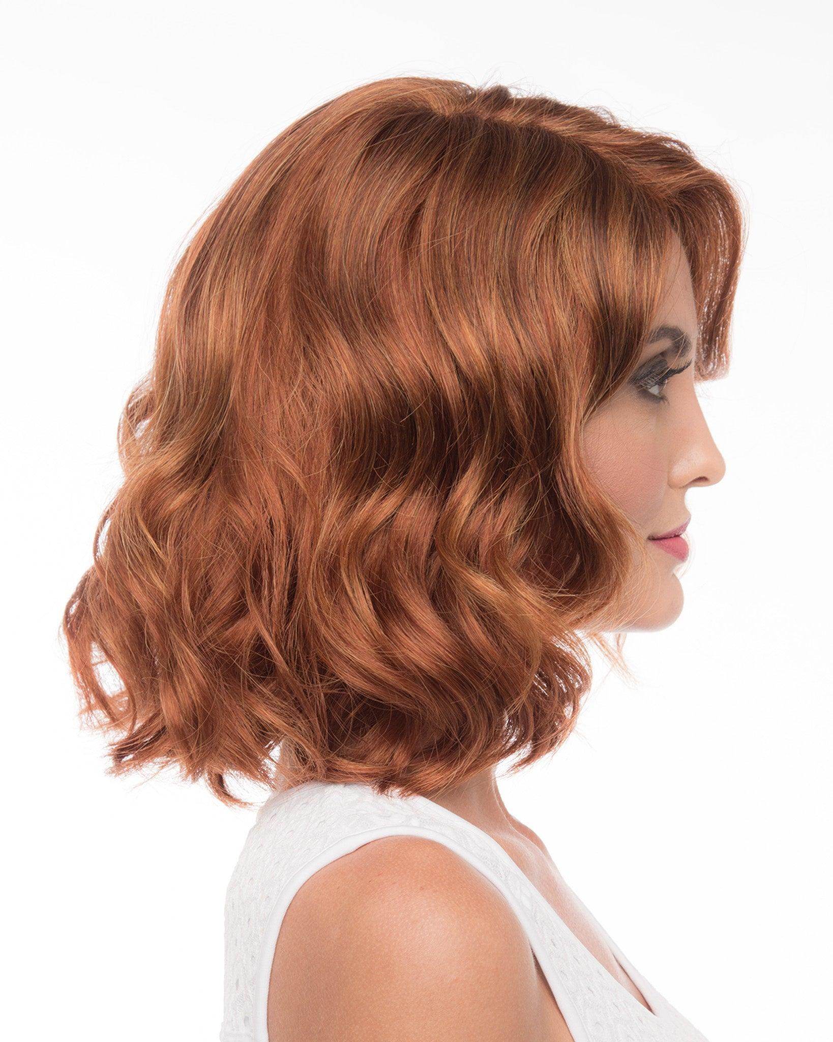 Brittaney | Mono Crown Lace Front Wig | Envy | Brittaney-Lighter Red | Envy Wig | Image Maker Wigs Online