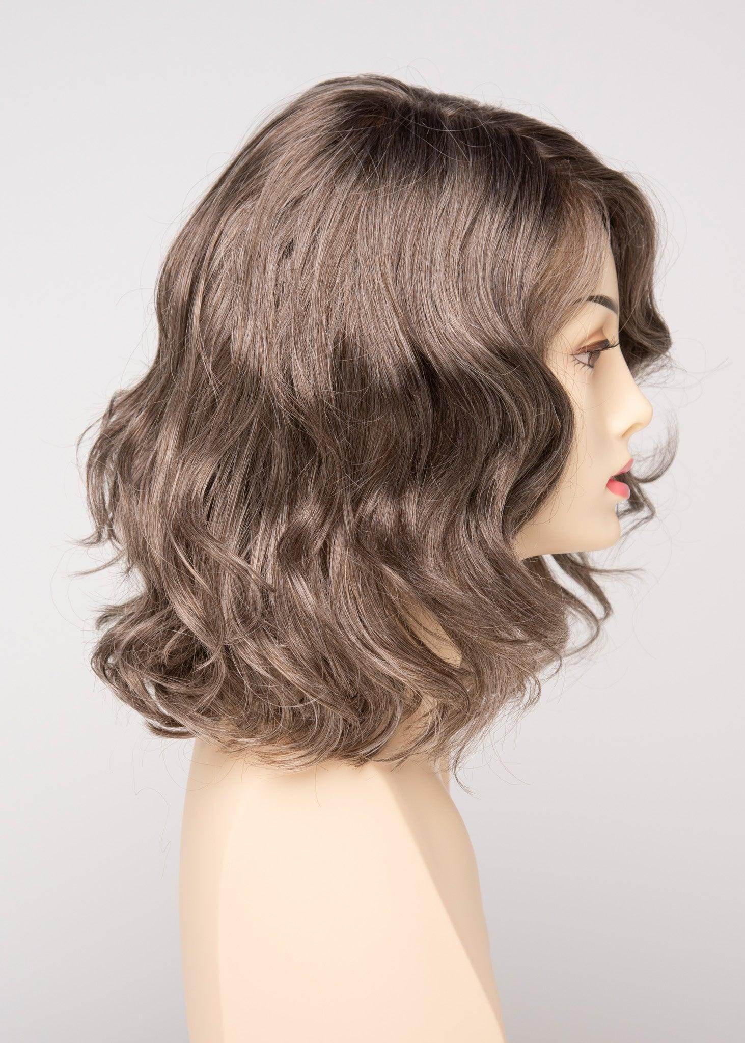 Brittaney | Mono Crown Lace Front Wig | Envy | Brittaney-Dark Grey | Envy Wig | Image Maker Wigs Online