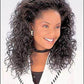 Cheyenne Luxurious “S” Wave Curl Human/Synthetic Blend Full Wig look of love - Image Maker Wigs Online