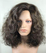Cheyenne Luxurious “S” Wave Curl Human/Synthetic Blend Full Wig look of love - Image Maker Wigs Online