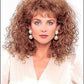 Cheyenne Luxurious “S” Wave Curl Human/Synthetic Blend Full Wig look of love - Image Maker Wigs Online