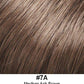 Demi Wig Fall | 15 - 18" Long Reversible Synthetic Hair Addition 9.5"x10" | Look of Love 229 - Image Maker Wigs Online
