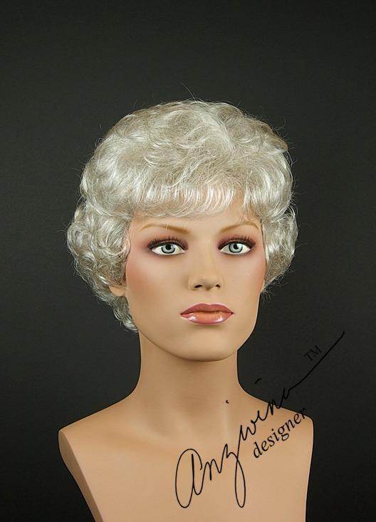 Elle | Kanekalon Fiber Wig | Synthetic | Curly | Wavy | Hand tied | Look of Love - Image Maker Wigs Online