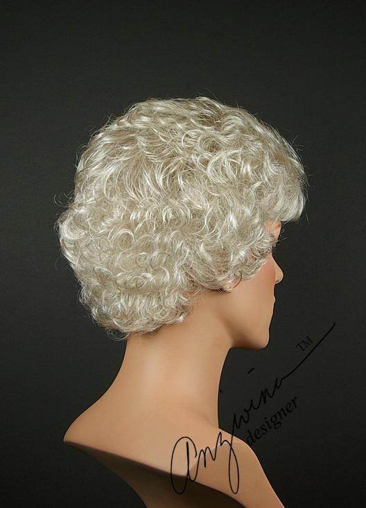 Elle | Kanekalon Fiber Wig | Synthetic | Curly | Wavy | Hand tied | Look of Love - Image Maker Wigs Online