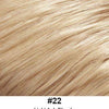Demi 3/4 Cap Wiglet Waved Curls 16" - 27"  Synthetic Hair Extension   Look of Love - 22 Light Ash Blonde