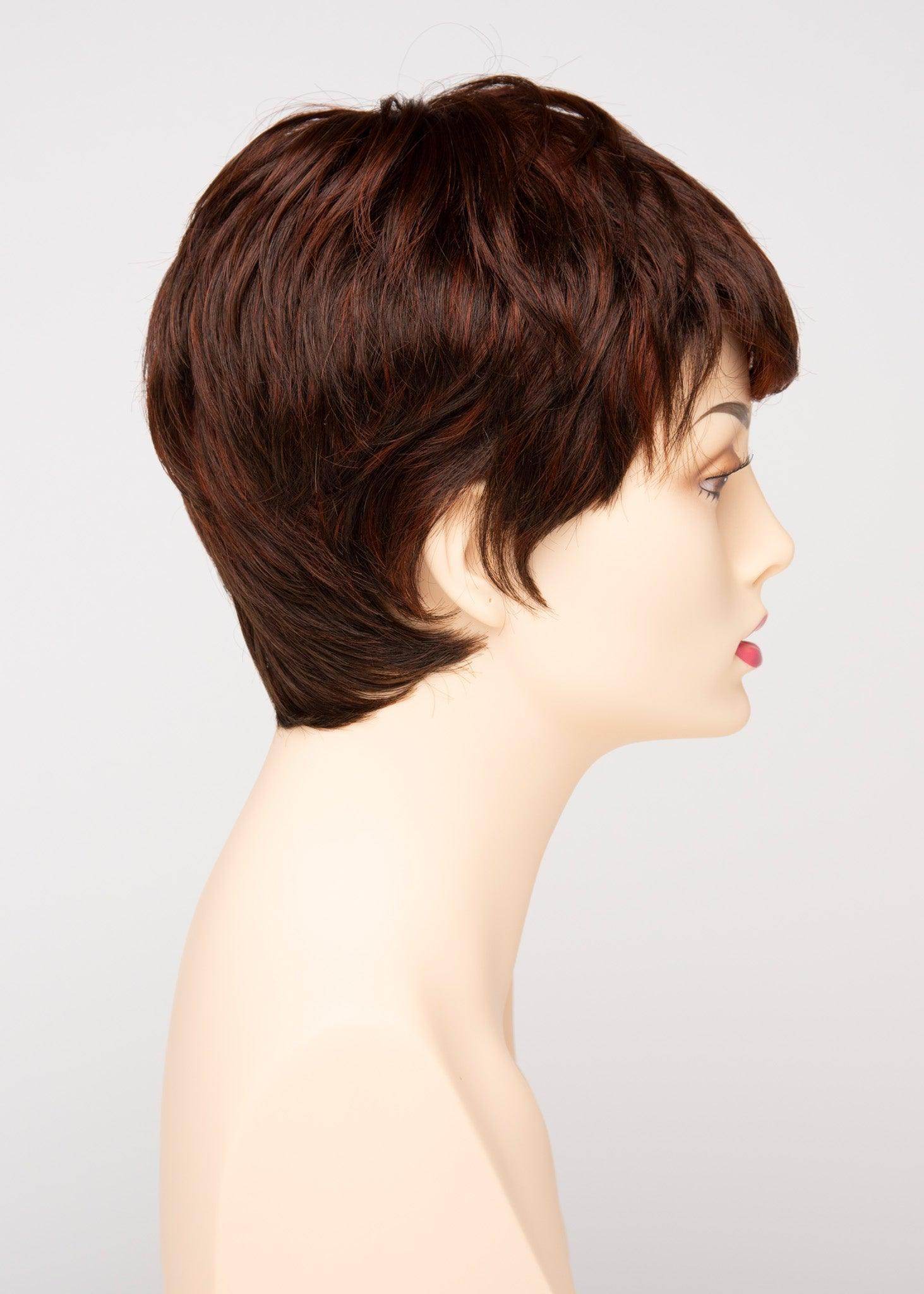 FIONA - EnvyHair Monofilament Top Crown Lace Front Wig Pixi Cut - Image Maker Wigs Online