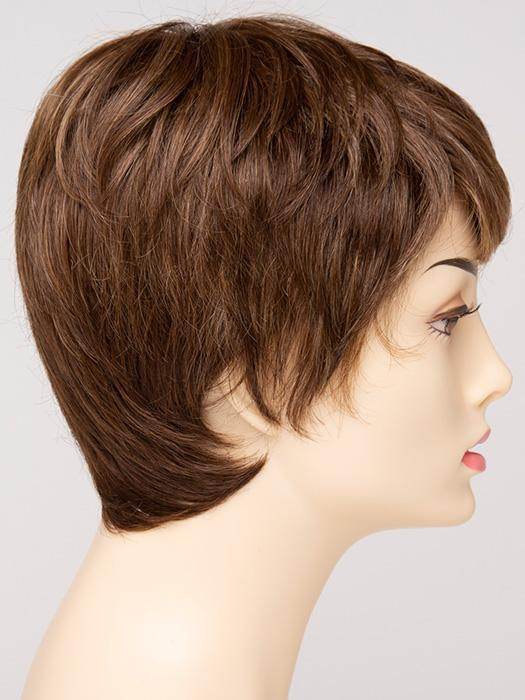 FIONA - EnvyHair Monofilament Top Crown Lace Front Wig Pixi Cut - Image Maker Wigs Online