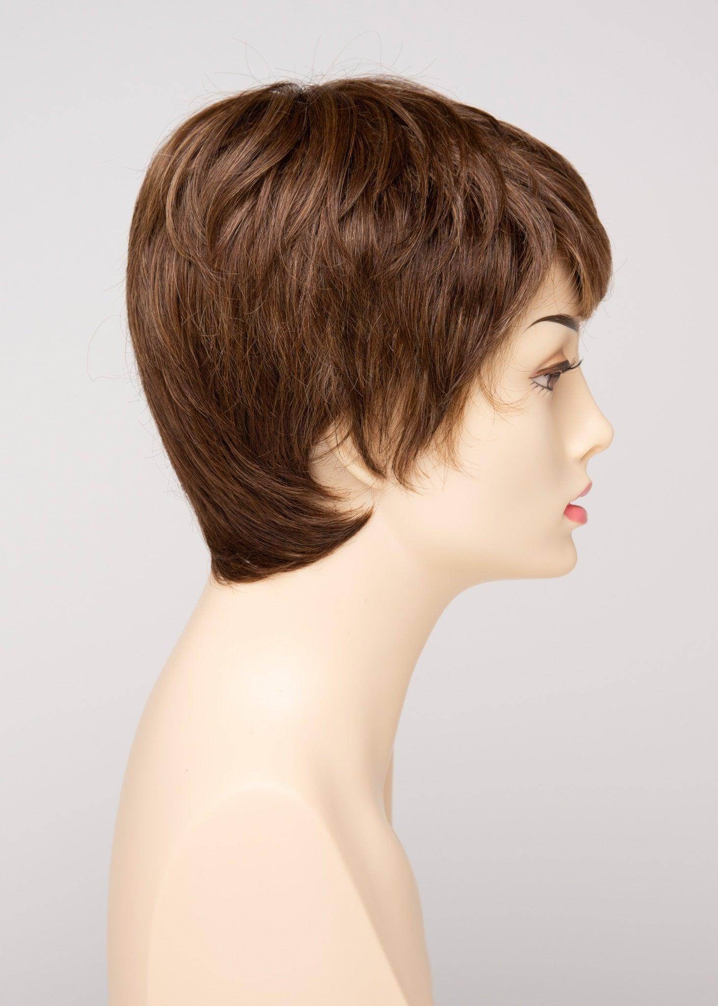 FIONA - EnvyHair Monofilament Top Crown Lace Front Wig Pixi Cut - Image Maker Wigs Online