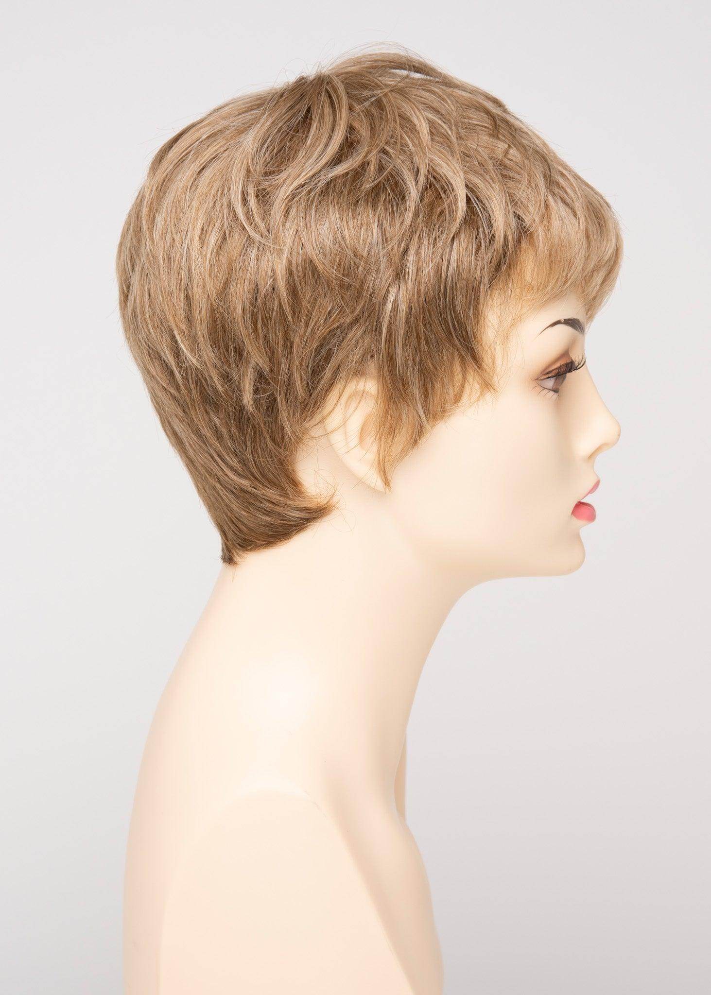 FIONA - EnvyHair Monofilament Top Crown Lace Front Wig Pixi Cut - Image Maker Wigs Online