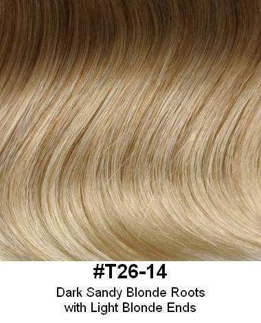 Glamorous Lengths 18"–21" Barrette Clip Hair Extension | Pre - Curled Synthetic | Look of Love 322 - Image Maker Wigs Online