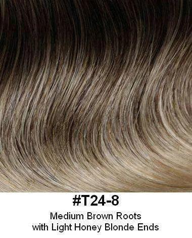 Glamorous Lengths 18"–21" Barrette Clip Hair Extension | Pre - Curled Synthetic | Look of Love 322 - Image Maker Wigs Online