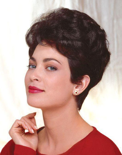 Hair Topper 5.25 x 4 base 4 - 1/2" Long Synthetic by Look of Love - Image Maker Wigs Online