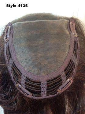 Hair Topper HD Synthetic Addition 7"x5.5" Base 7" by Look of Love - Image Maker Wigs Online