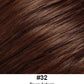 Human 16” hair extension Add Volume |Attachment Single large size snap comb clip for Temple Sides Crown | Look of Love - Image Maker Wigs Online