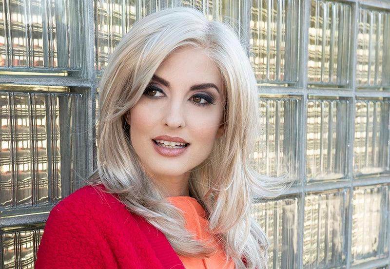 Joy - Lace Front Mono Part Synthetic Wig by Envy - Image Maker Wigs Online