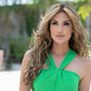 Krista - EnvyHair Human Hair Synthetic Blend Mono Top Wig by Envy - Image Maker Wigs Online
