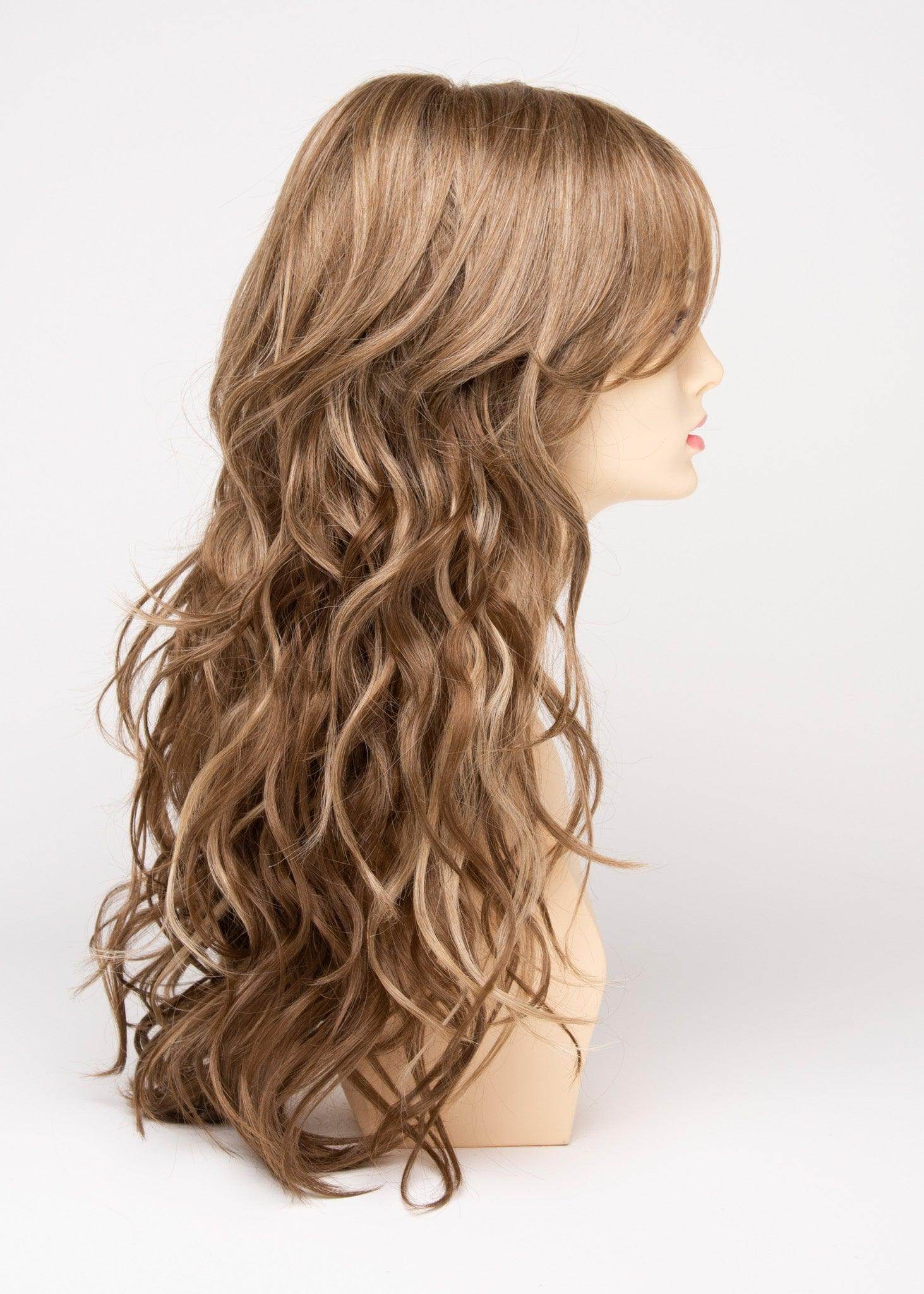 Krista - EnvyHair Human Hair Synthetic Blend Mono Top Wig by Envy - Image Maker Wigs Online