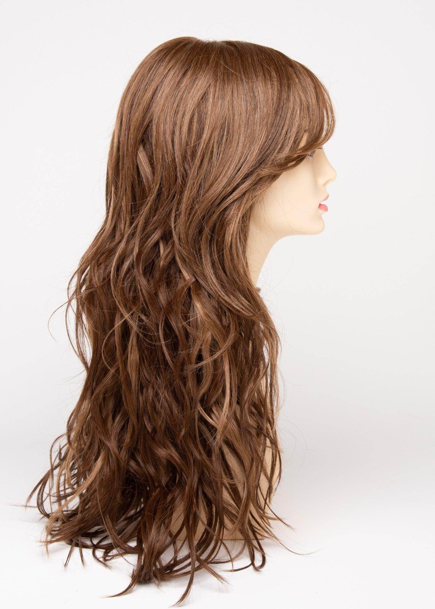Krista - EnvyHair Human Hair Synthetic Blend Mono Top Wig by Envy - Image Maker Wigs Online