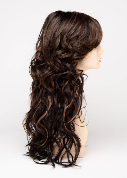 Krista - EnvyHair Human Hair Synthetic Blend Mono Top Wig by Envy - Image Maker Wigs Online