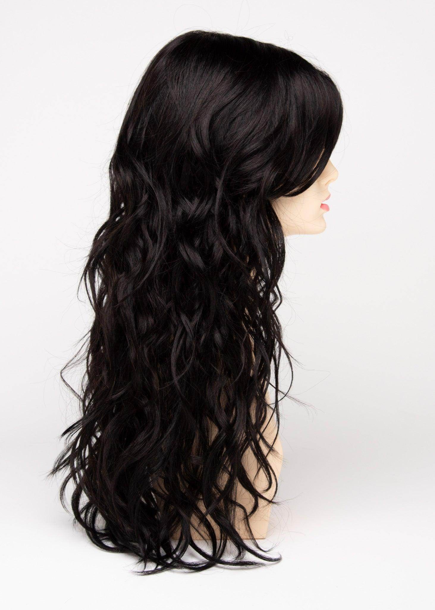 Krista - EnvyHair Human Hair Synthetic Blend Mono Top Wig by Envy - Image Maker Wigs Online