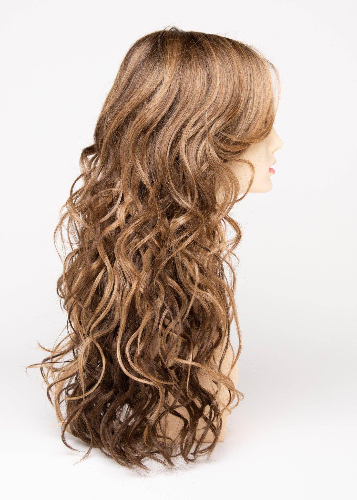 Krista - EnvyHair Human Hair Synthetic Blend Mono Top Wig by Envy - Image Maker Wigs Online