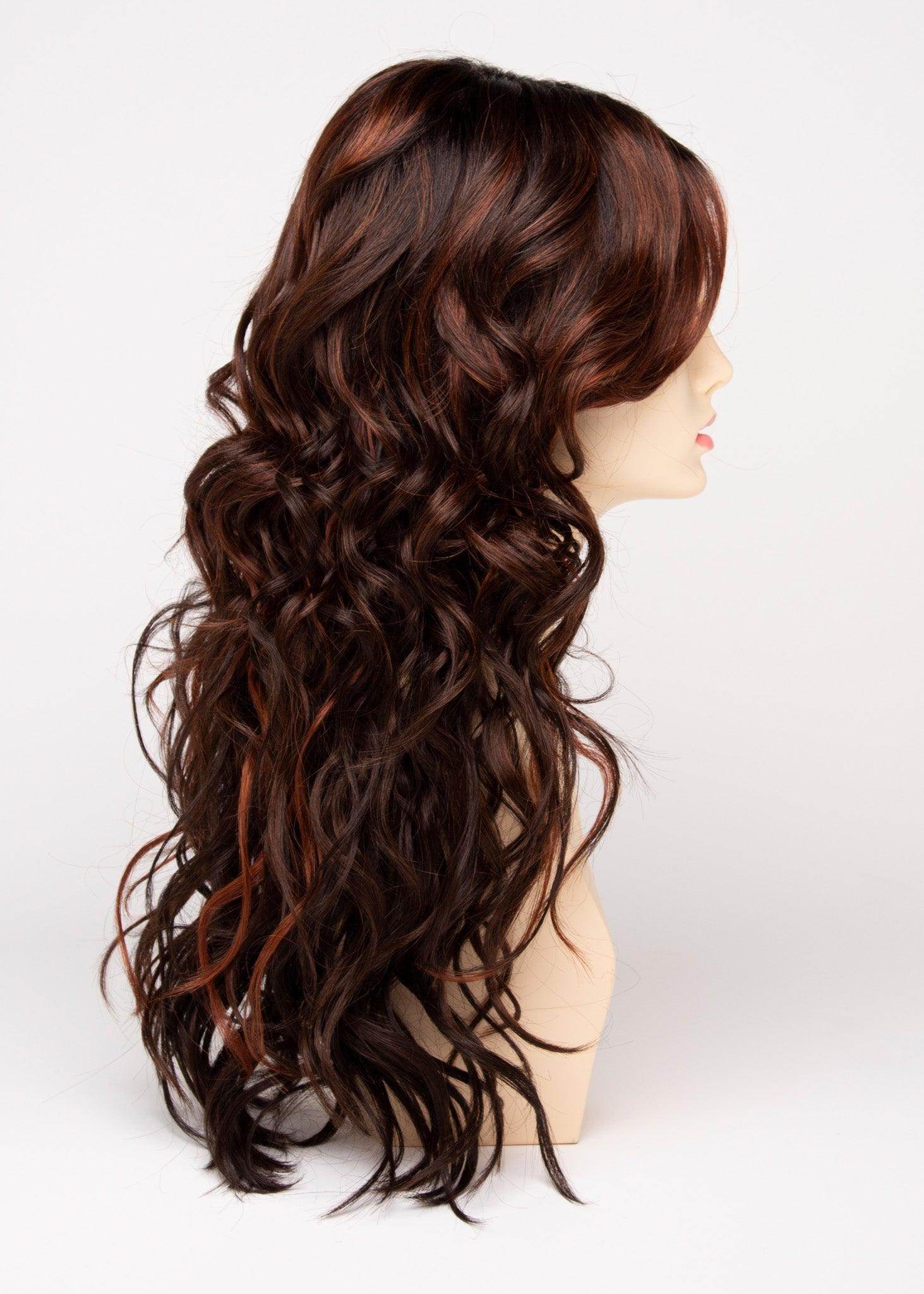 Krista - EnvyHair Human Hair Synthetic Blend Mono Top Wig by Envy - Image Maker Wigs Online