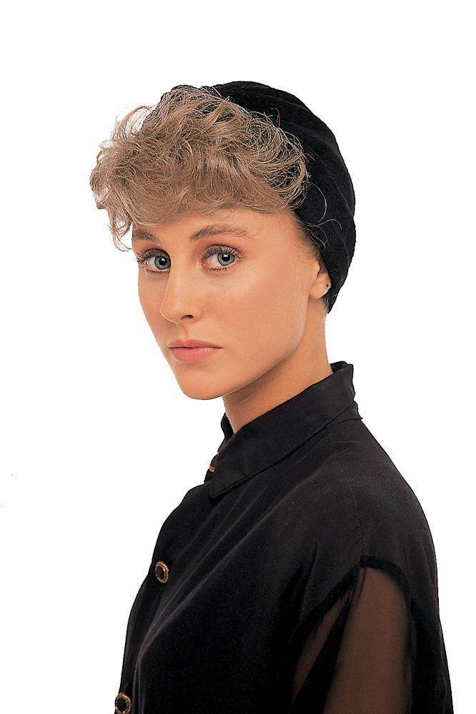 Look of Love Synthetic Bangs, pre - curled, on Velcro Strip - Image Maker Wigs Online