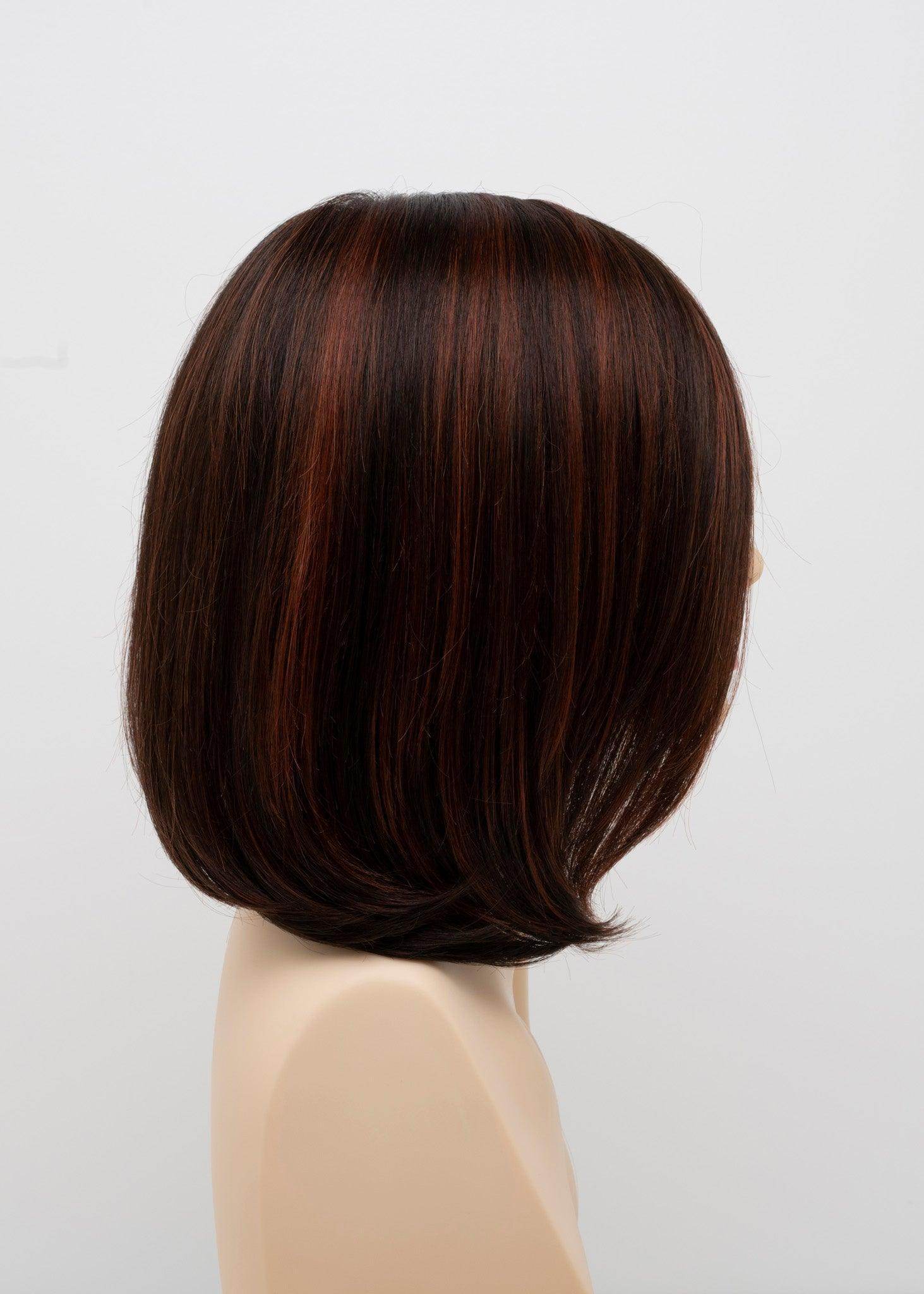 Lynsey - EnvyHair Human Hair Synthetic Blended Mono Top Wig by Envy - Image Maker Wigs Online