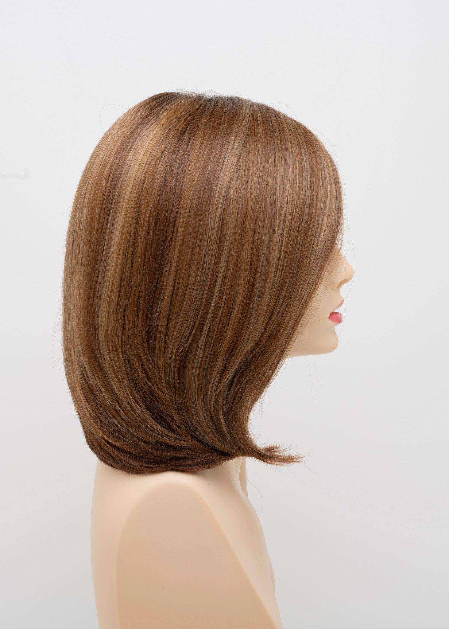 Lynsey - EnvyHair Human Hair Synthetic Blended Mono Top Wig by Envy - Image Maker Wigs Online