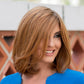 Lynsey - EnvyHair Human Hair Synthetic Blended Mono Top Wig by Envy - Image Maker Wigs Online