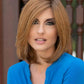 Lynsey - EnvyHair Human Hair Synthetic Blended Mono Top Wig by Envy - Image Maker Wigs Online