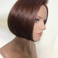 Mid - Length Bob Wig with Illusion Front Hairline | Heat - Resistant Futura Fiber | Hand - Tied Full | Look of Love - Image Maker Wigs Online