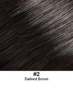 Natural Looking Demi 3/4 Wig Topper 9" Hair 8"x10" Base Look of Love - Image Maker Wigs Online